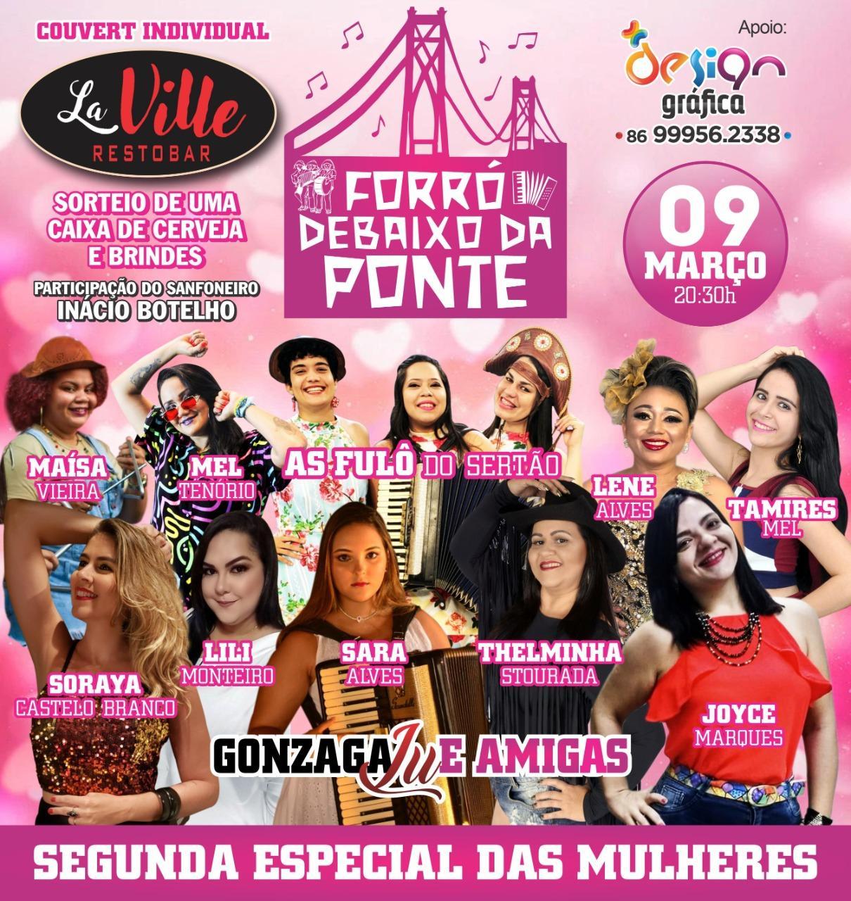 Show em homenagem as mulheres