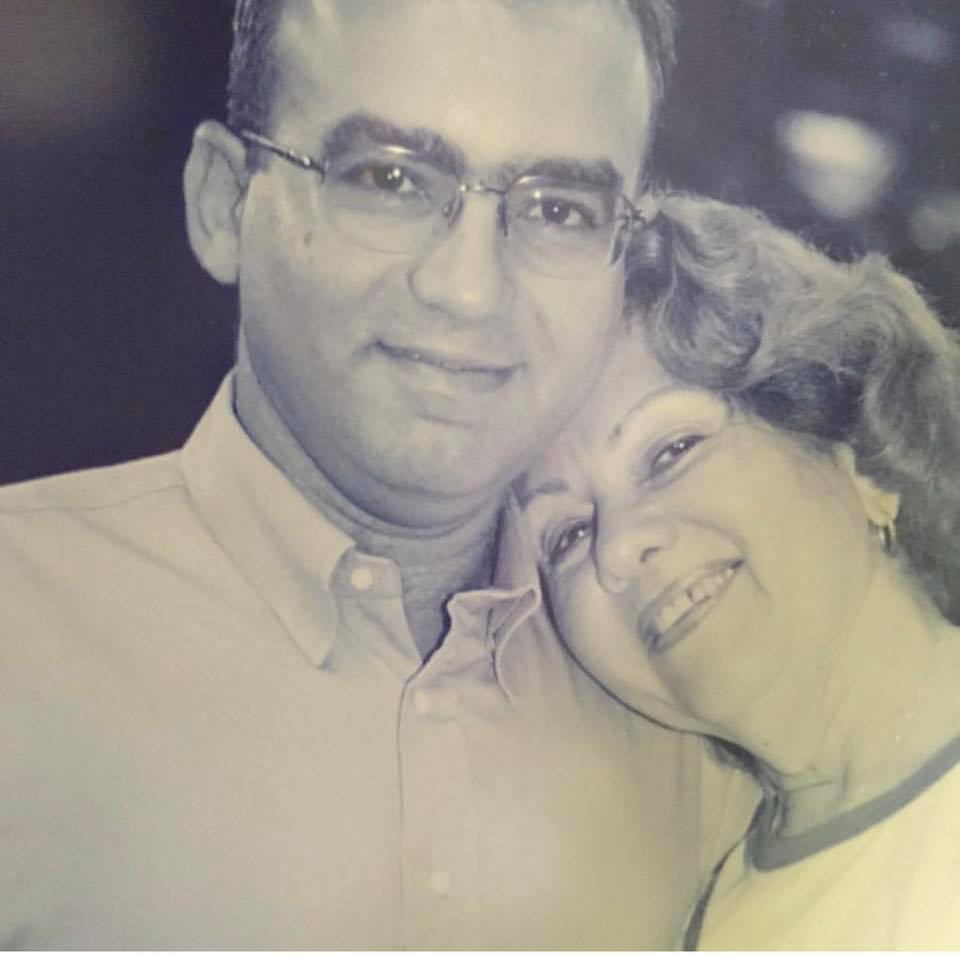 Firmino Filho e a mãe Lindalma Carvalho Soares