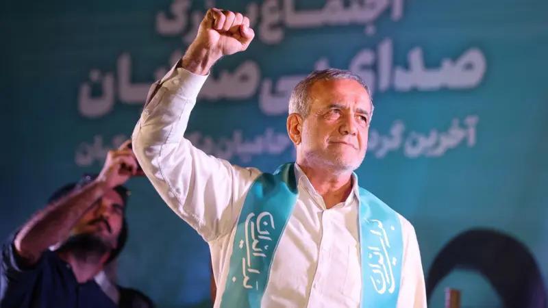 Reformista Massoud Pezeshkian, novo presidente do Irã