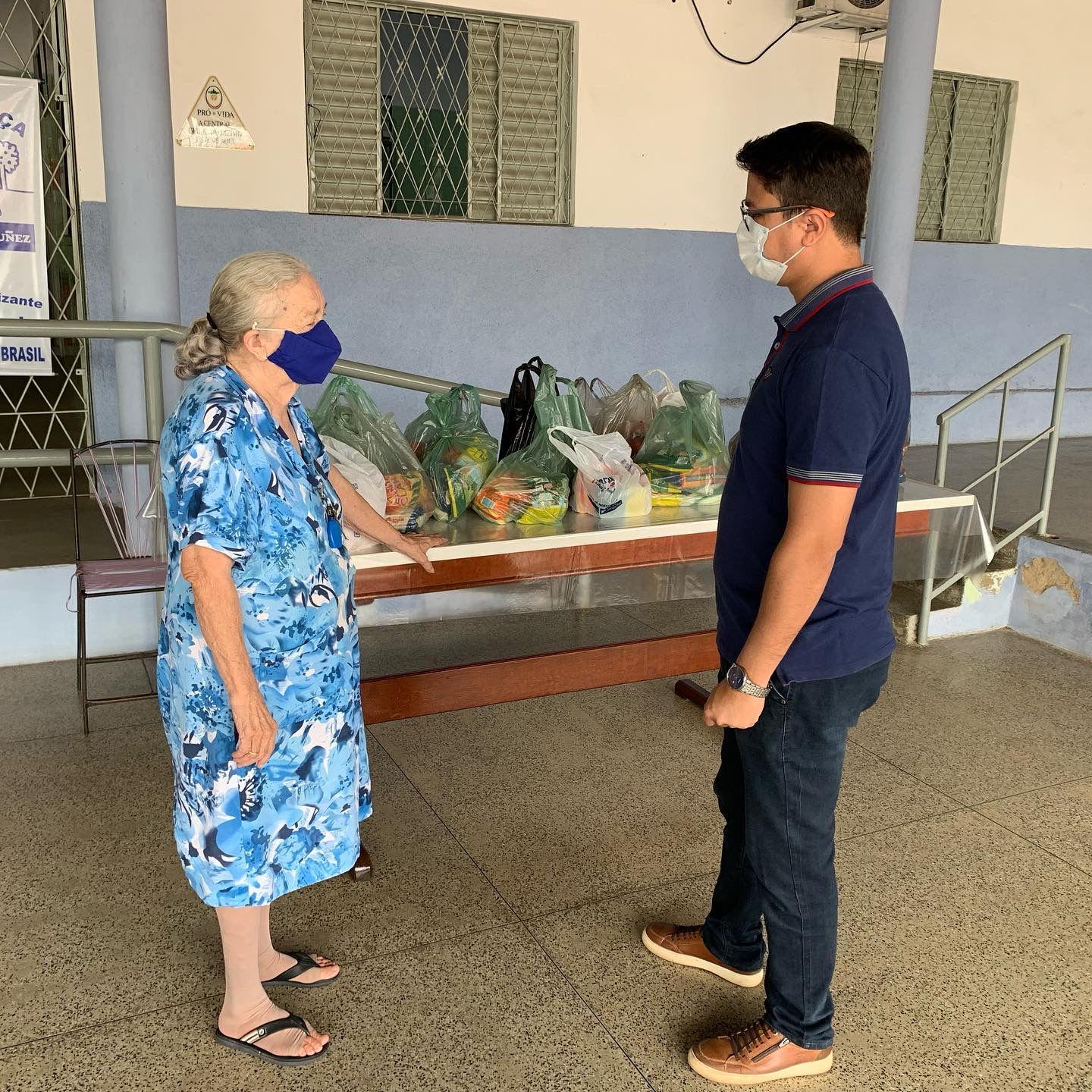 Entrega de cesta