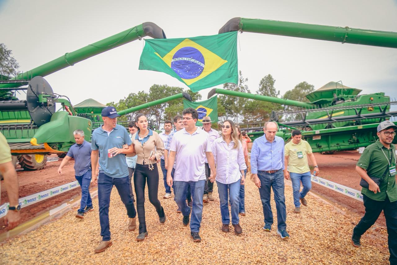 O governador participou do Dia de Campo da Fazenda Ipê