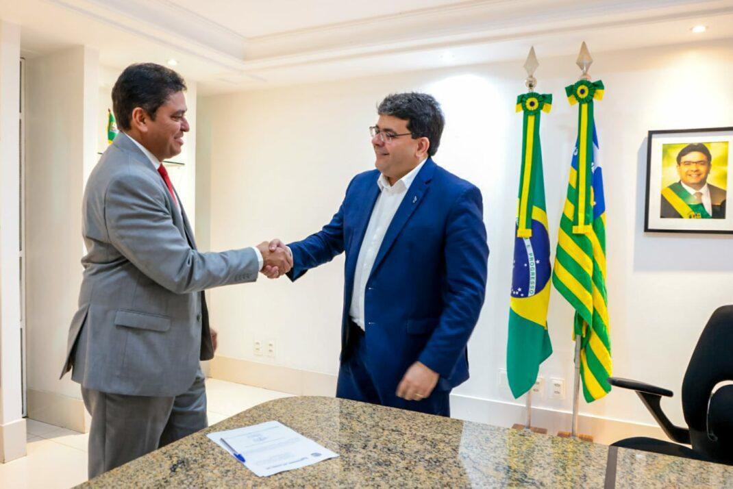 Cleandro Moura e Rafael Fonteles