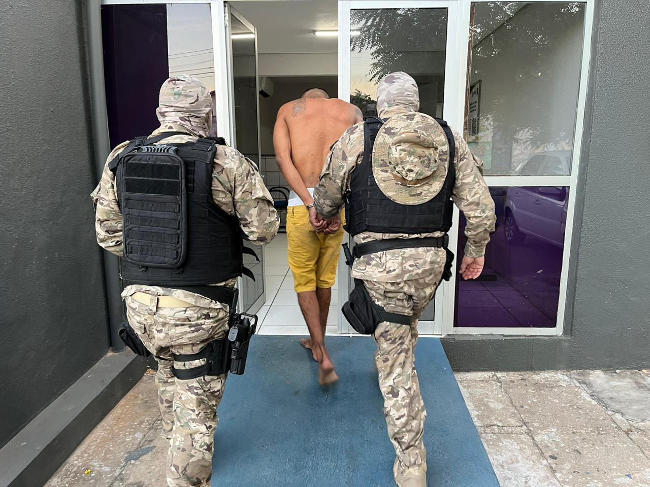 Preso por tráfico de drogas