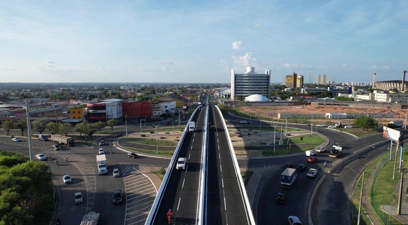 DER garante que não há comprometimento da parte estrutural do viaduto