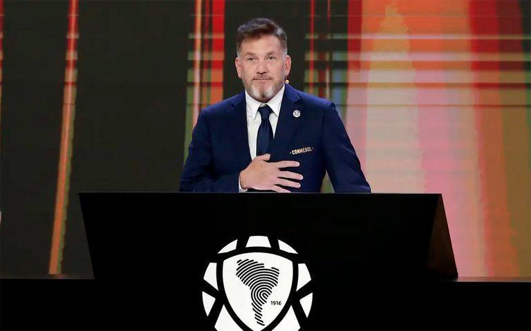 Presidente da Confederação Sul-Americana de Futebol, Alejandro Dominguez