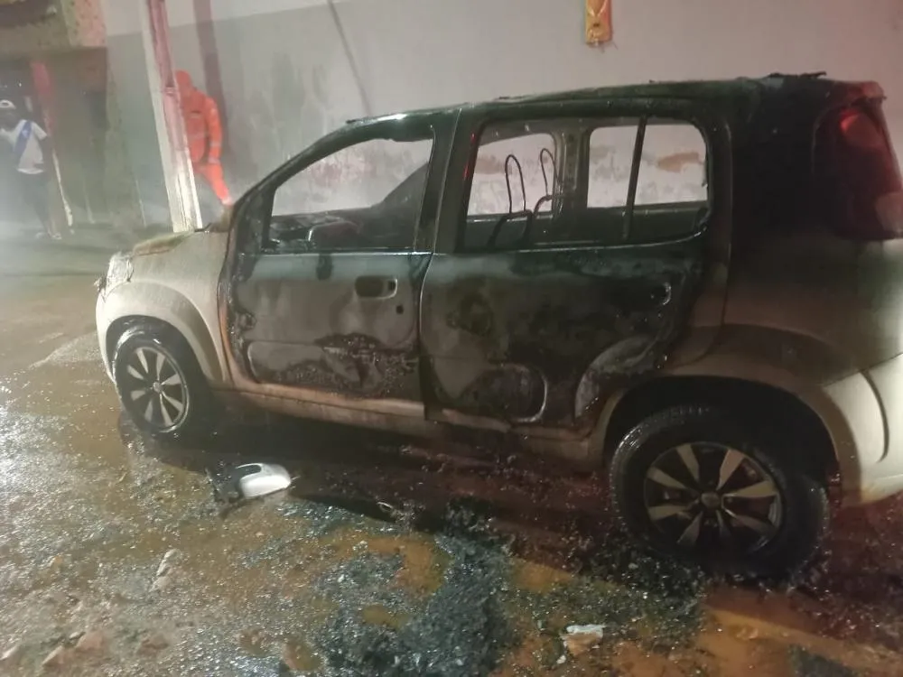 O carro teve perda total
