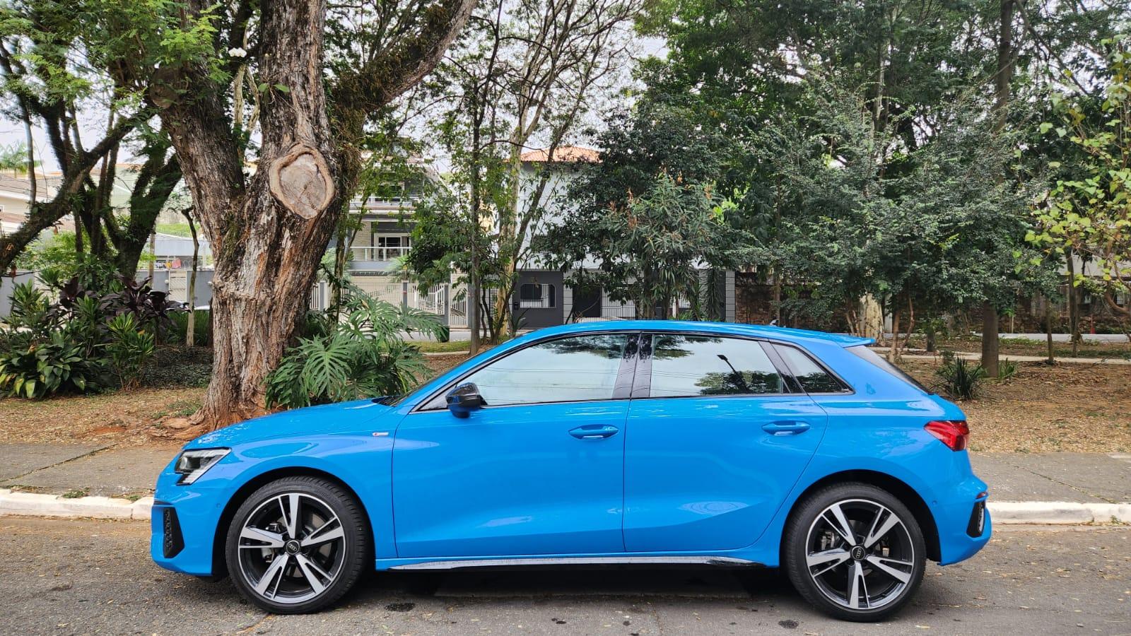 A3 Sportback nem parece ser um Audi de entrada