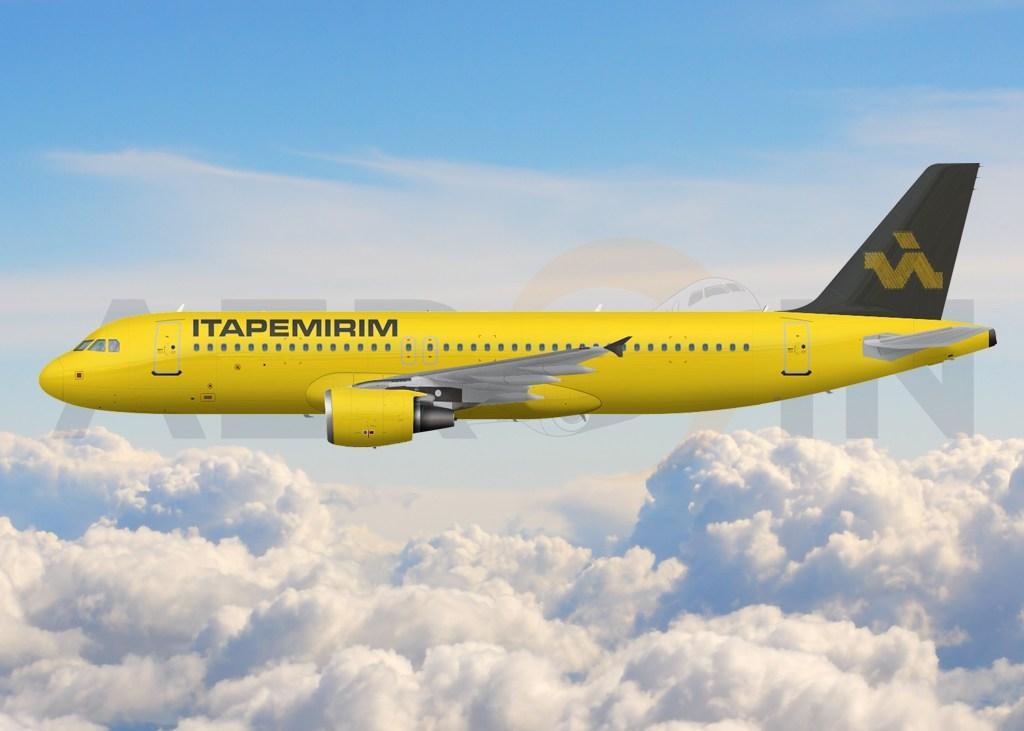 Aeronave A320 da Itapemirim