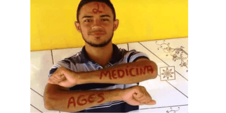 Francisco foi aprovado em Medicina através do Prouni