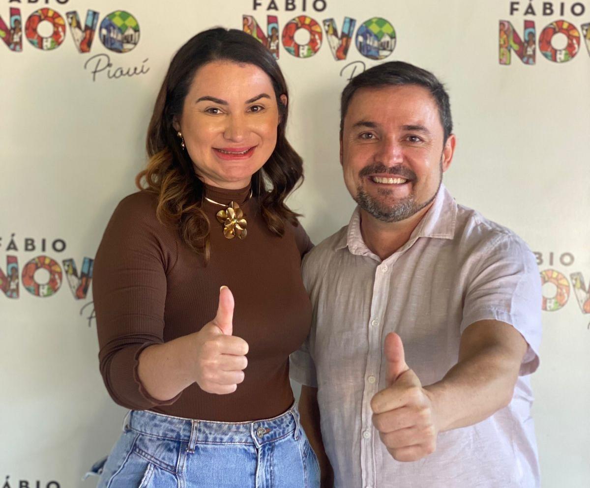 Karine Canabrava e Fábio Novo