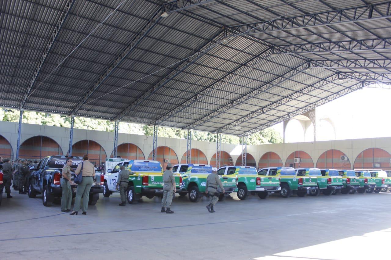 Novas viaturas são entregues á Polícia Militar do Piauí