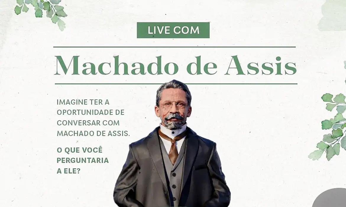 Avatar digital do autor Machado de Assis