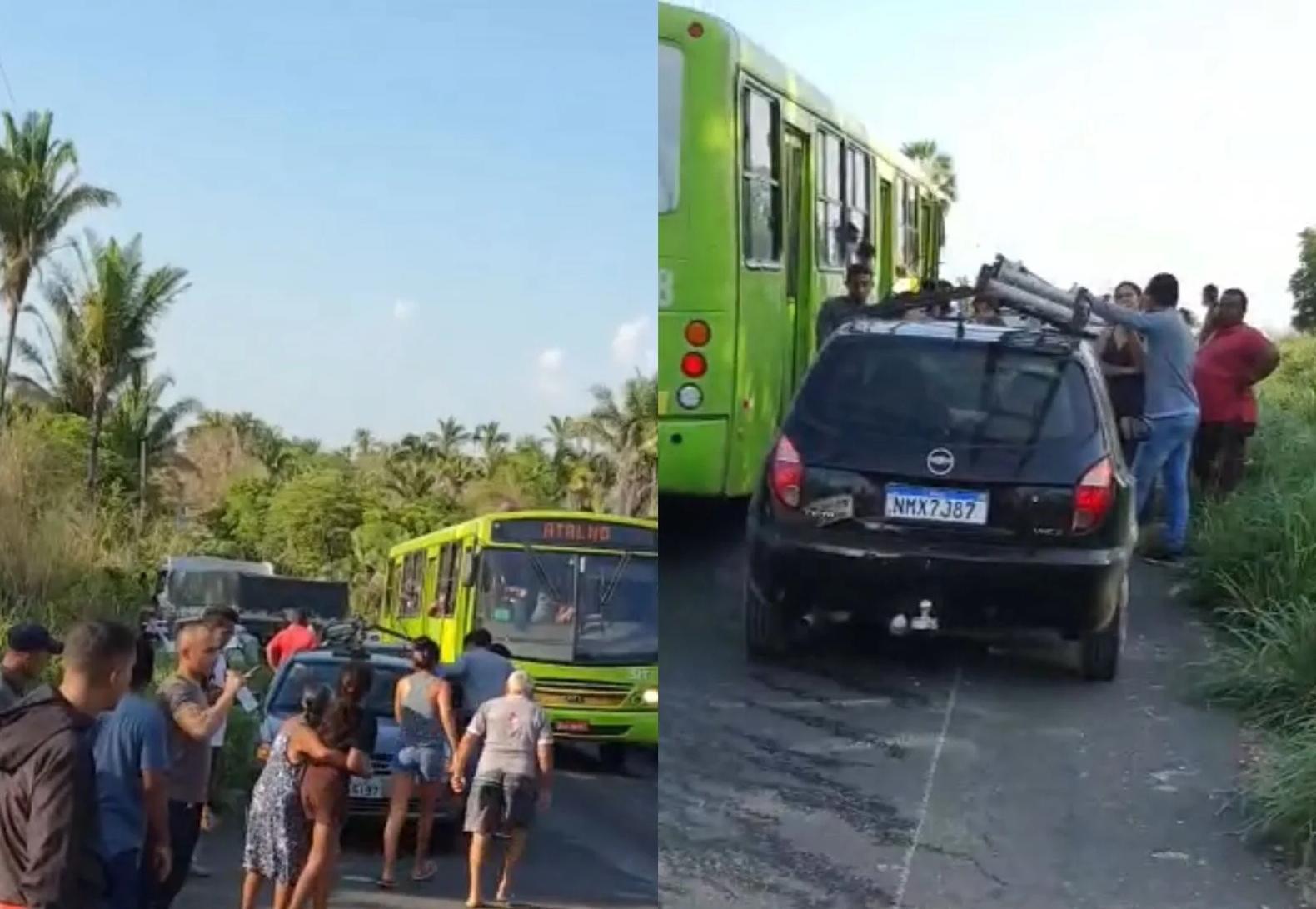 Acidente deixou sete pessoas feridas