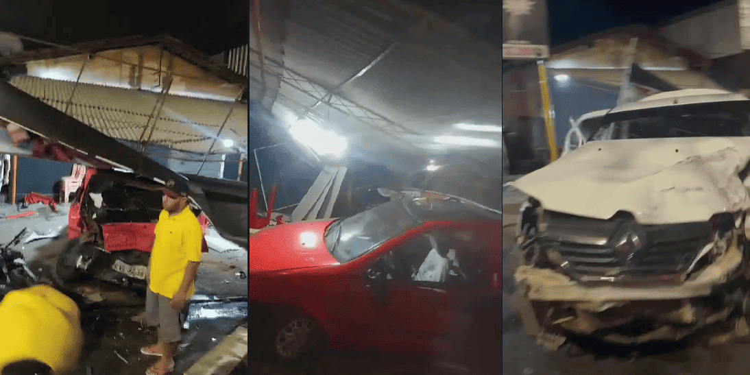 Acidente de trânsito na Avenida Zequinha Freire