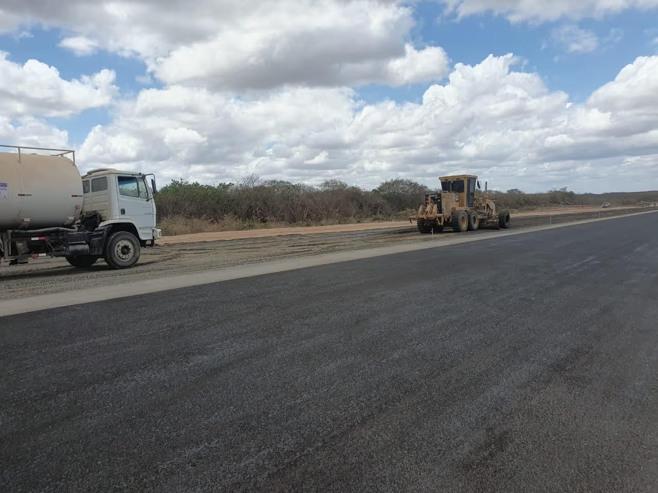Obras do Aeroporto de Barra Grande