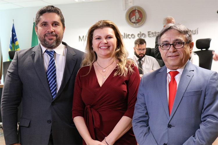 Paulo Rubens Parente Rebouças, Carmelina Maria Mendes de Moura e Hugo de Sousa Cardoso
