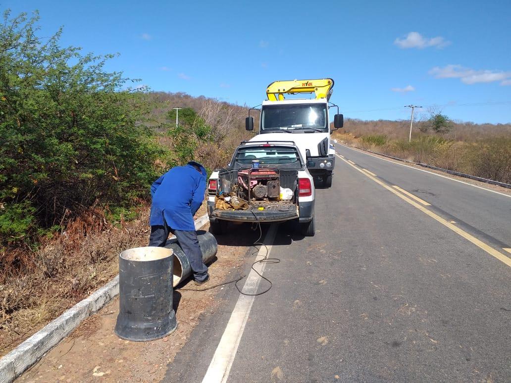 Equipe da Agespisa trabalha ininterruptamente desde o último final de semana