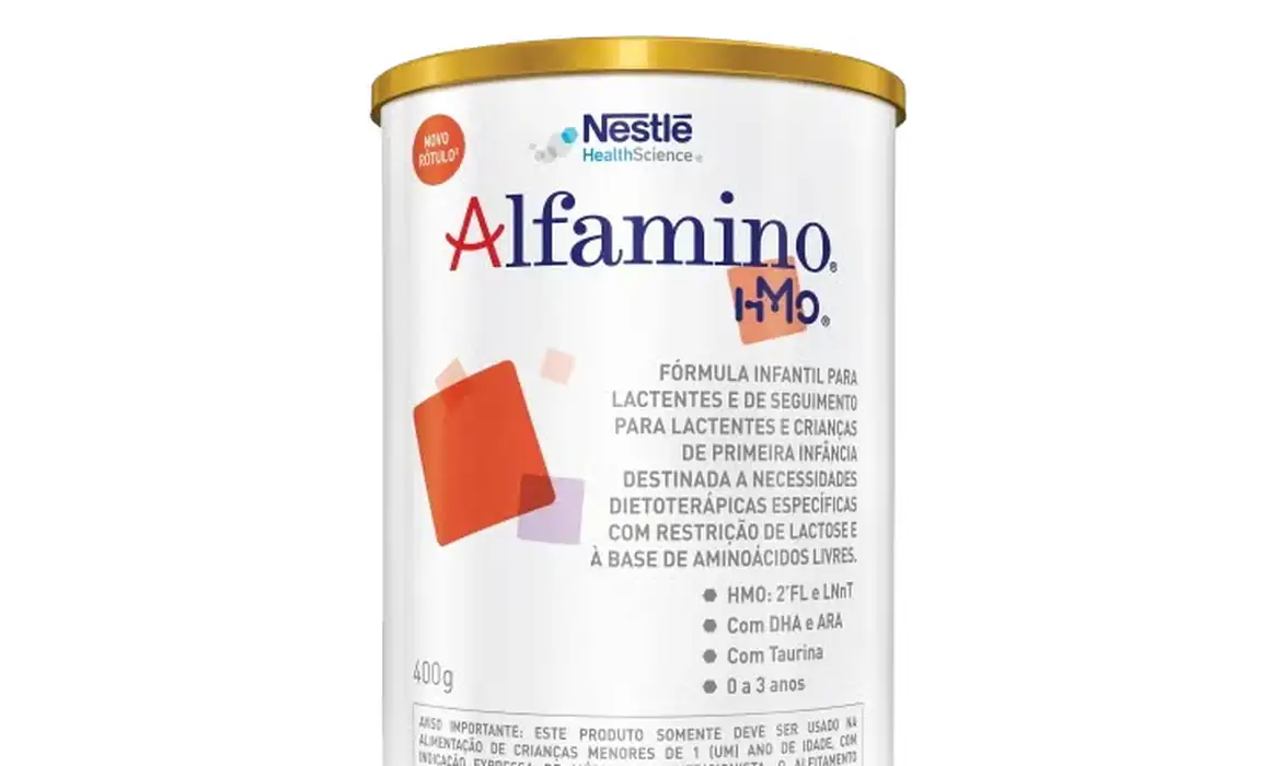 Fórmula Infantil Alfamino da Nestlé