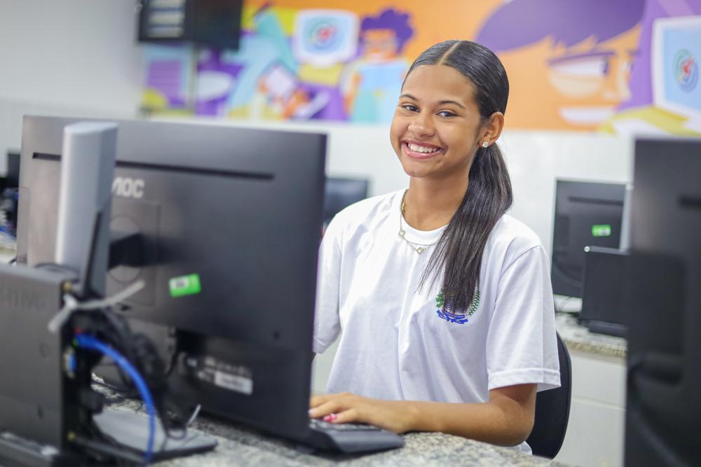 Estudante da rede estadual do Piauí