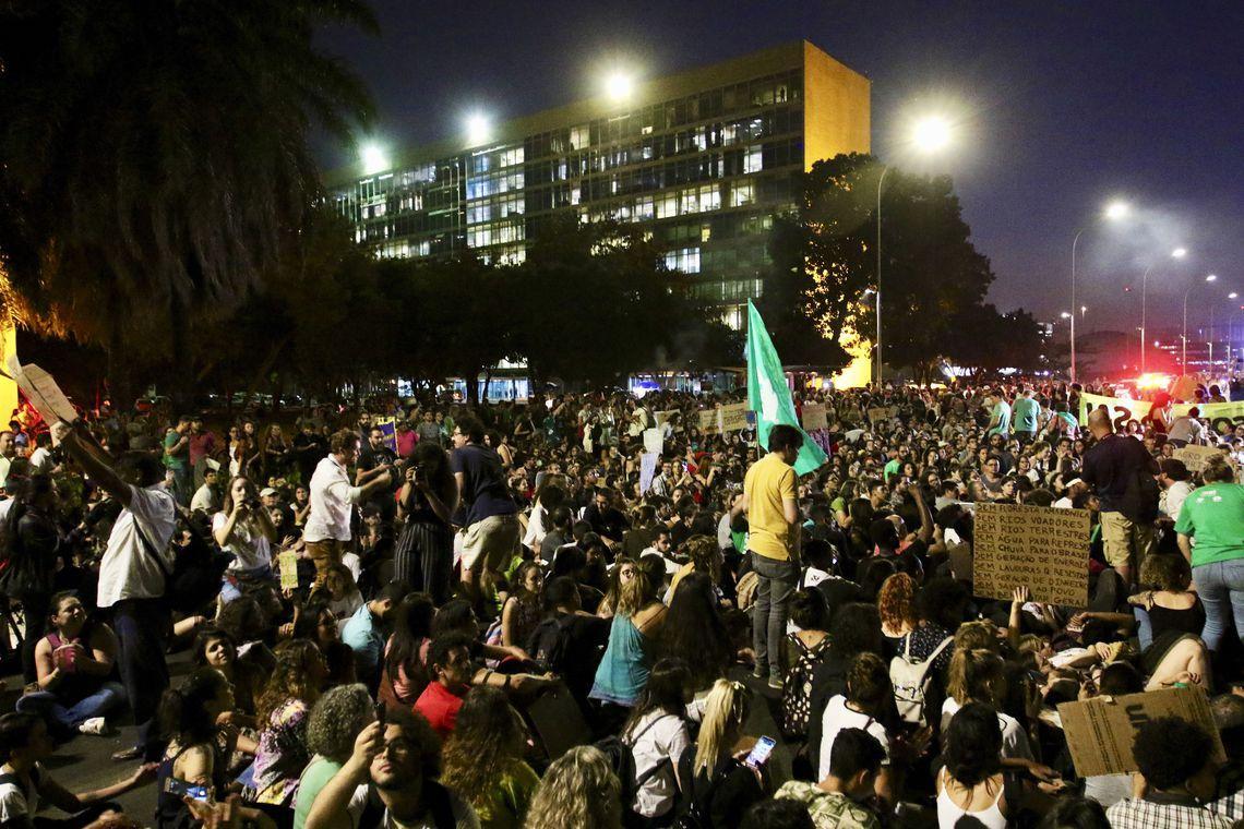 Manifestação pela amazônia
