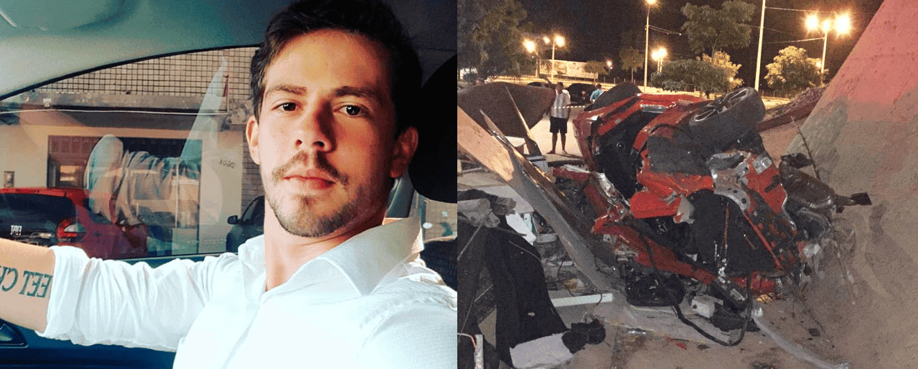 Arquiteto João Vitor morreu no local do acidente