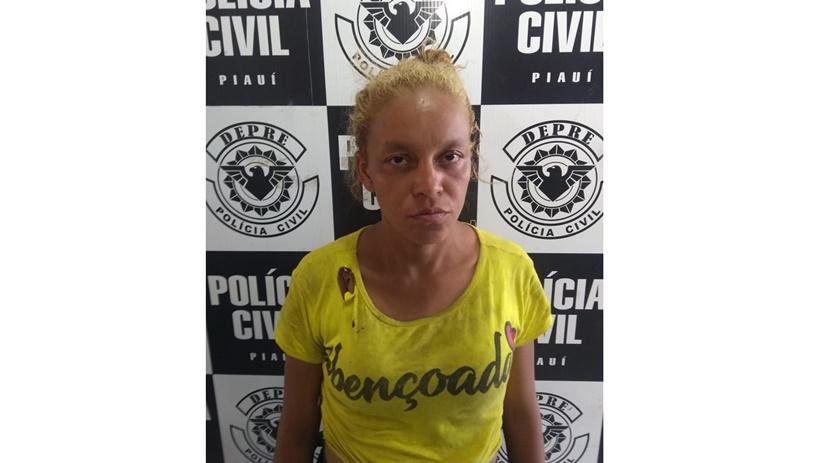 Stanaina, mais conhecida pelo vulgo 'Aranha', presa por policiais da DEPRE