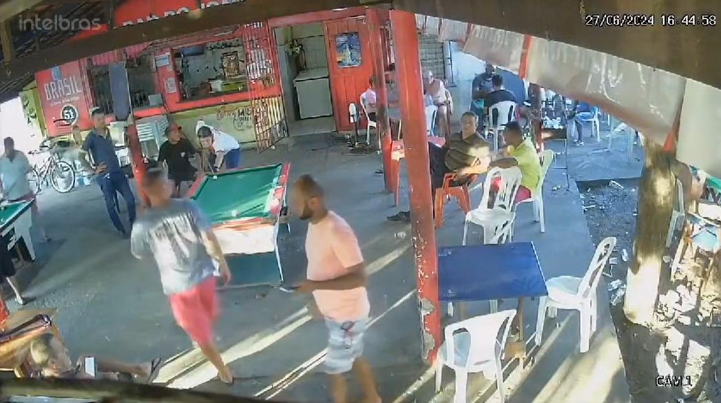 Arrastão em bar no Mocambinho