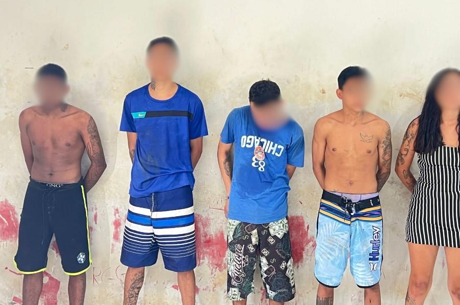 Criminosos foram presos horas depois do crime, no conjunto Padre Delfino