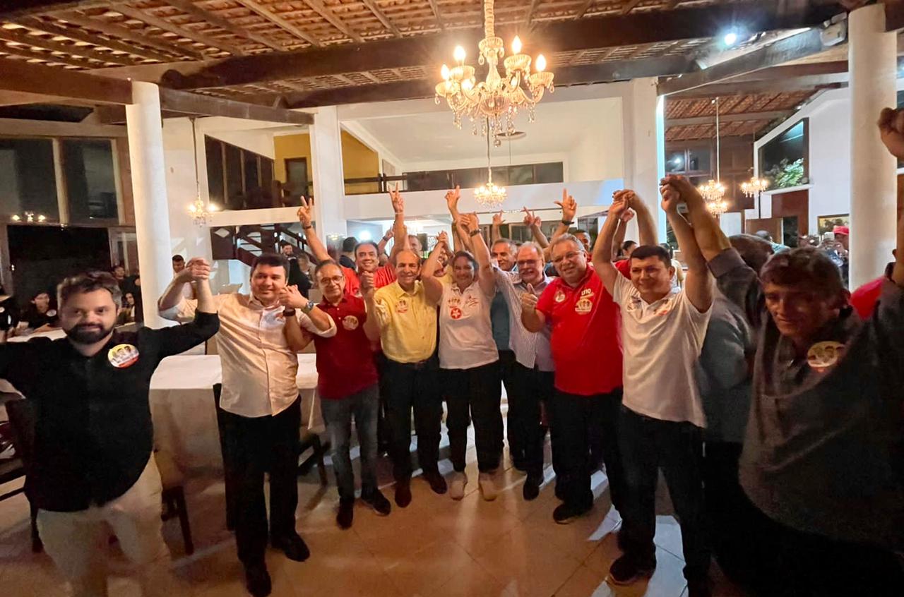 Encontro de coordenadores da campanha de Rafael e Wellington