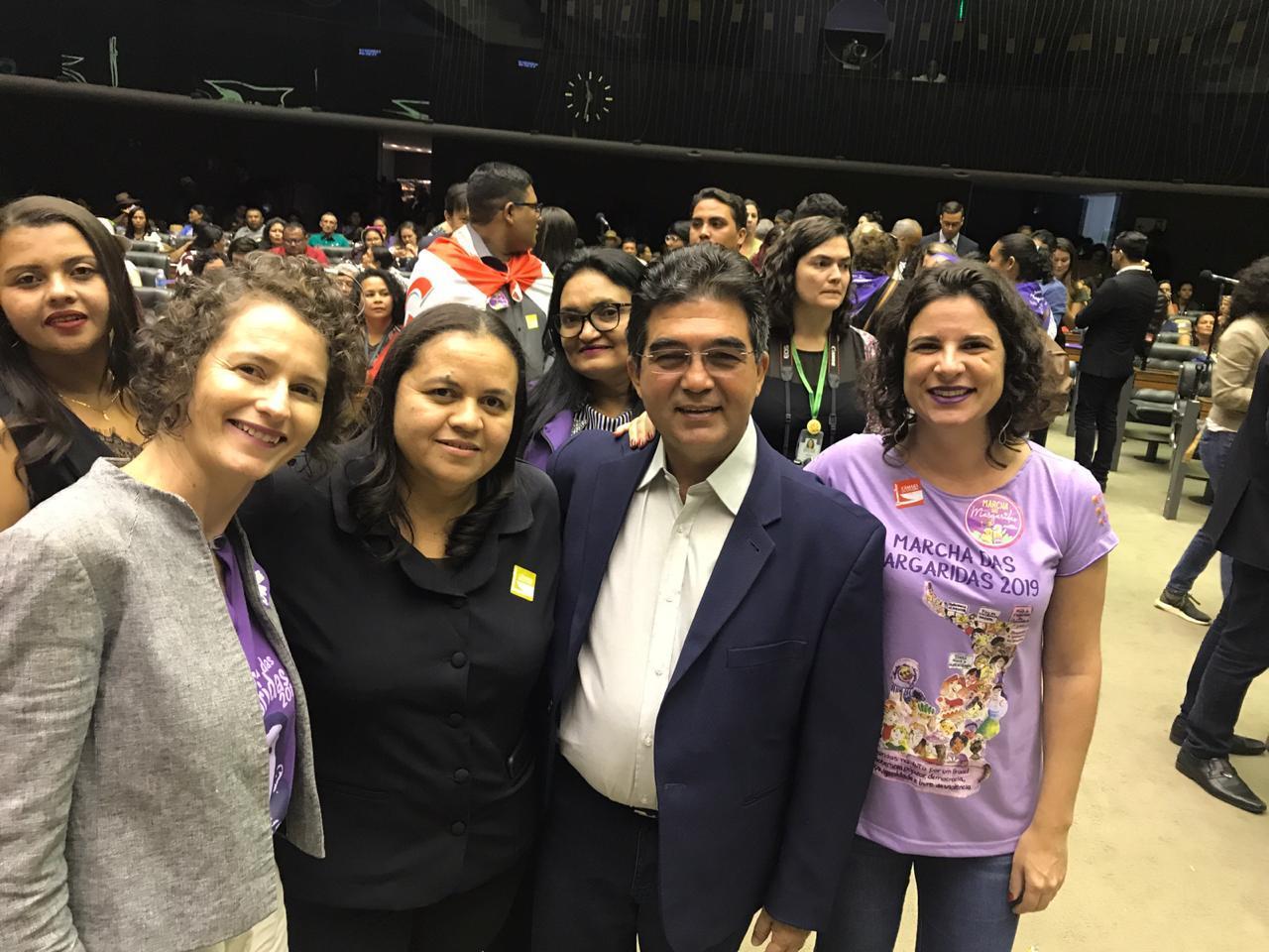 Deputados Limma e Elisângela participam da Marcha das Margaridas