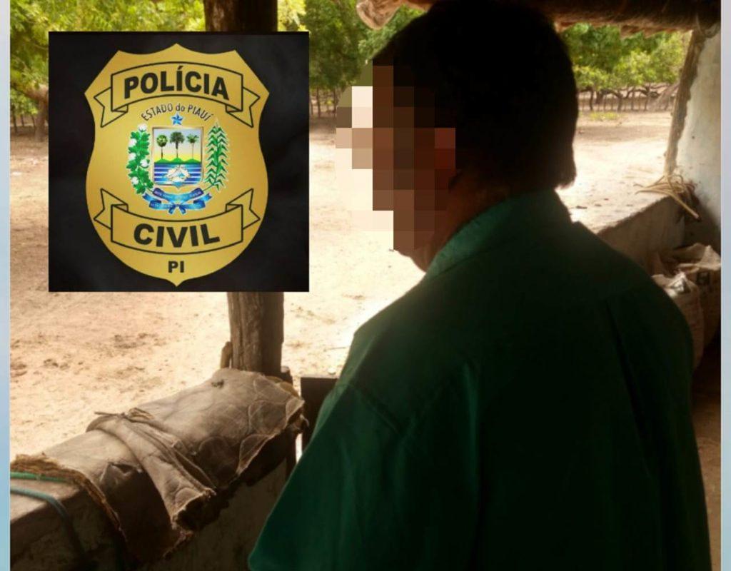 Idoso preso em Piripiri
