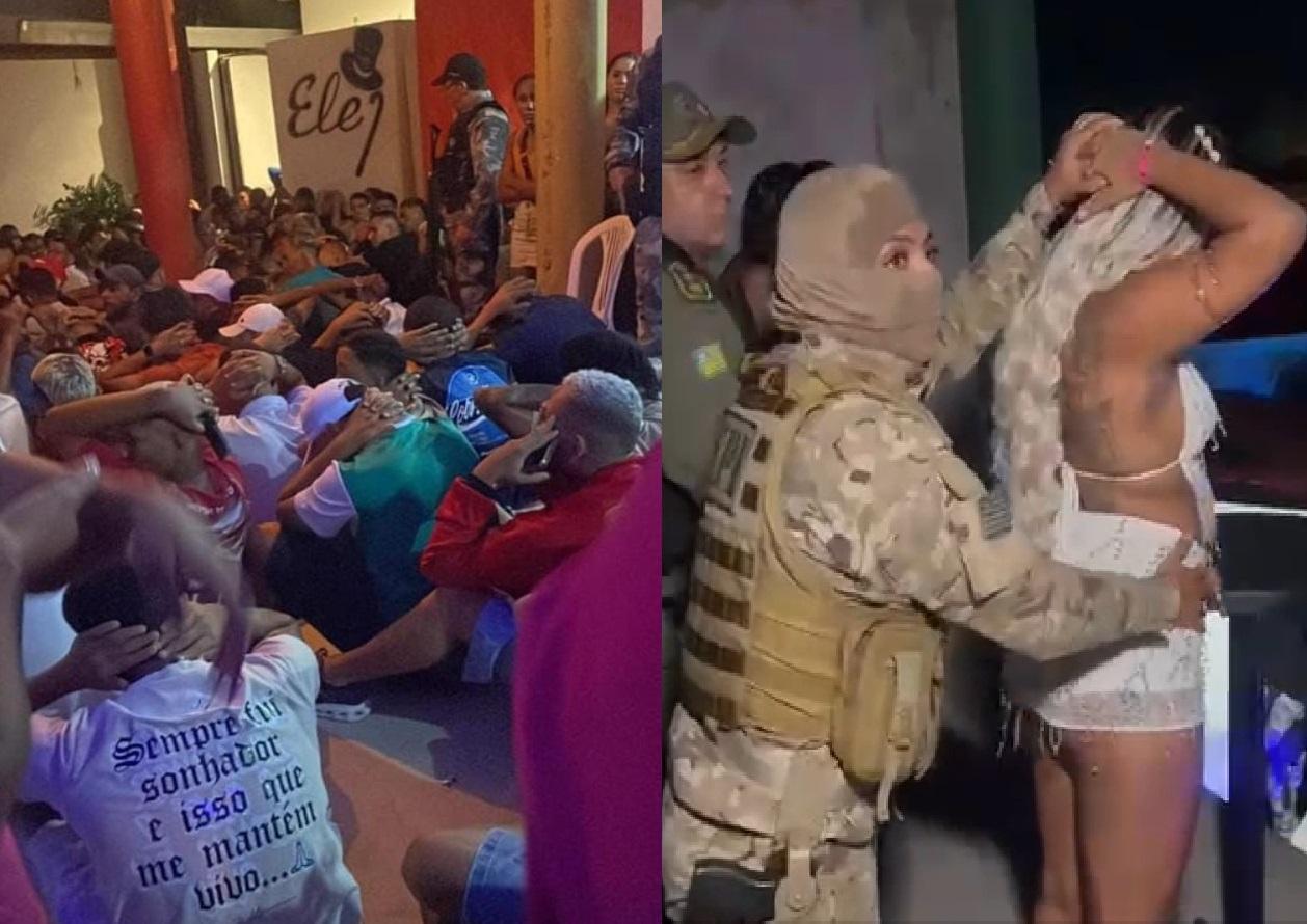 Operação em baile reggae conduz 15 pessoas à delegacia