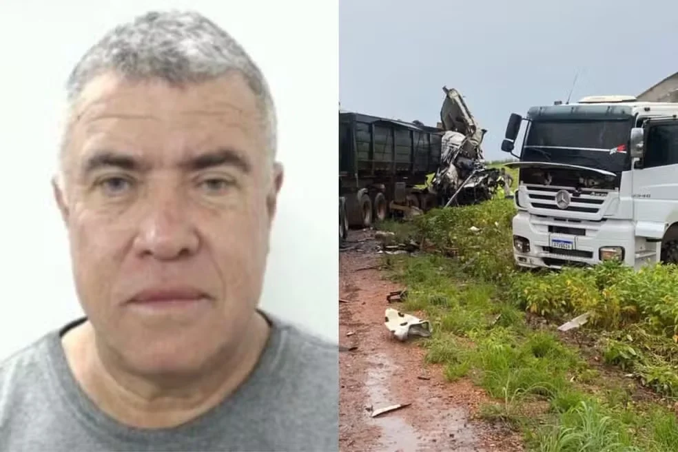 Jackson Barbosa dos Reis Filho morreu em acidente envolvendo dois caminhões