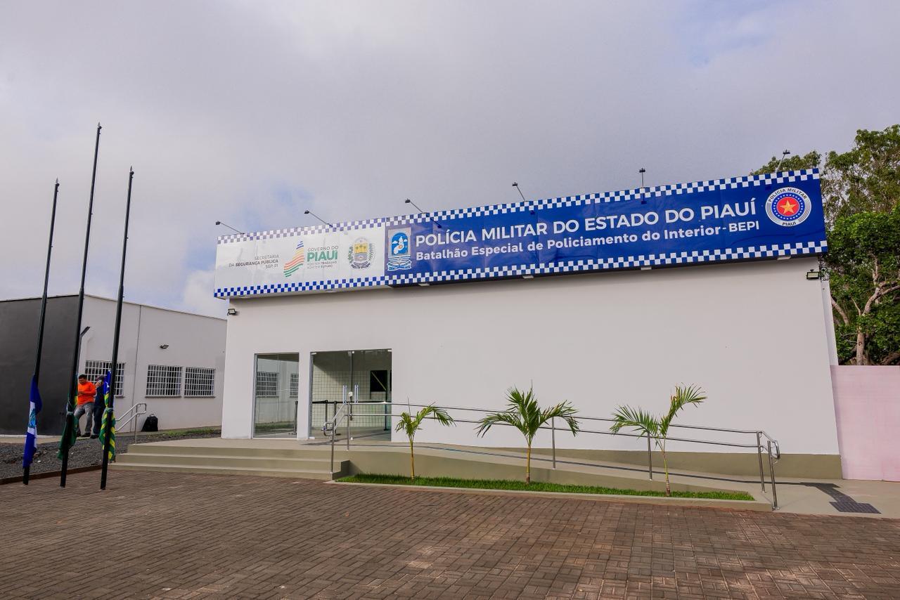 Nova sede do Batalhão Especial de Policiamento do Interior (Bepi)