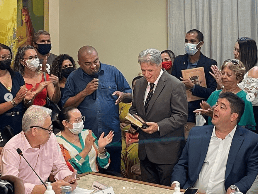 Renato Berger e Luis André tomam posse como secretários na Prefeitura de Teresina