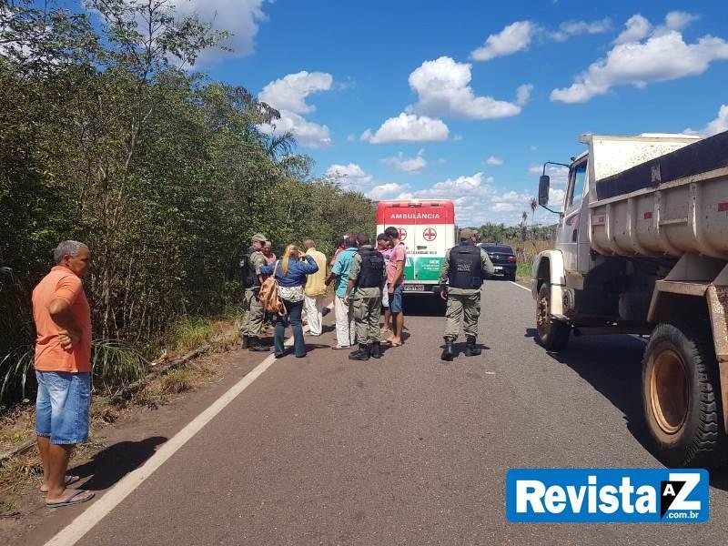 Mulher morre atropelada por caçamba entre Esperantina e Batalha