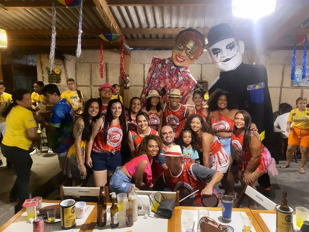 Bloco Os patrão da Beka fará o seu primeiro arrastão do Carnaval de 2025
