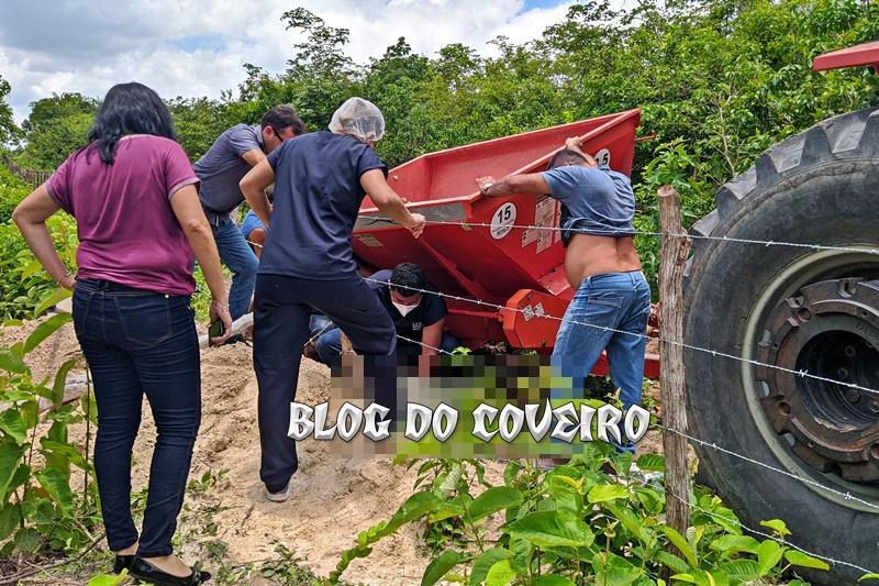 Operador de máquinas morre esmagado por retroescavadeira em Cocal