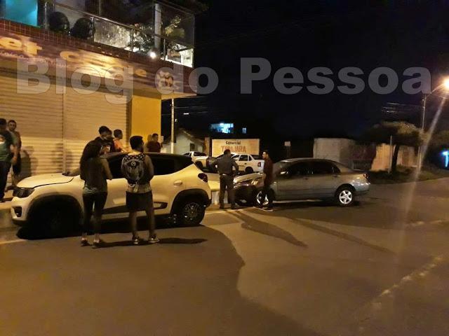 Acidente em cruzamento em Parnaíba