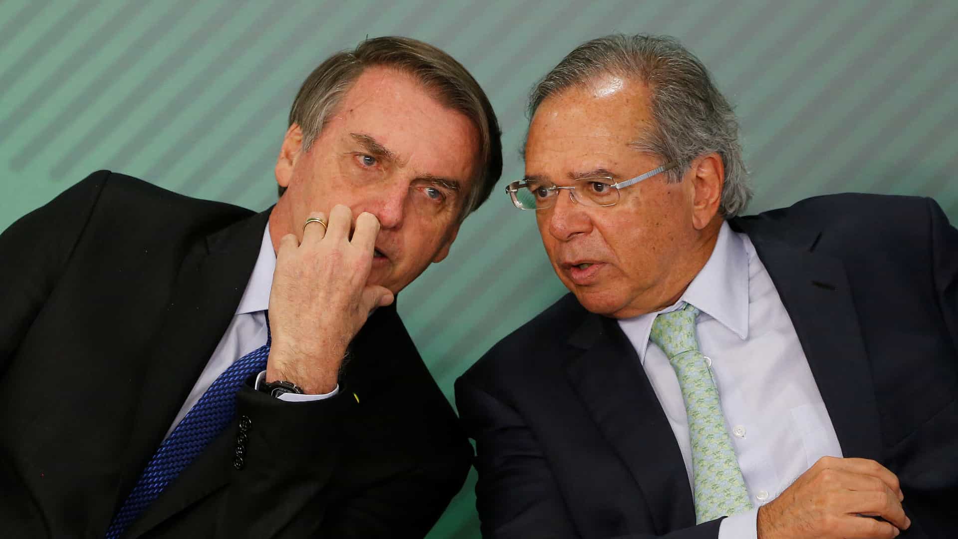 Bolsonaro e Paulo Guedes