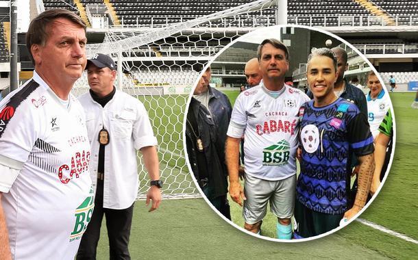 Bolsonaro posa ao lado de homem acusado de chefiar o tráfico