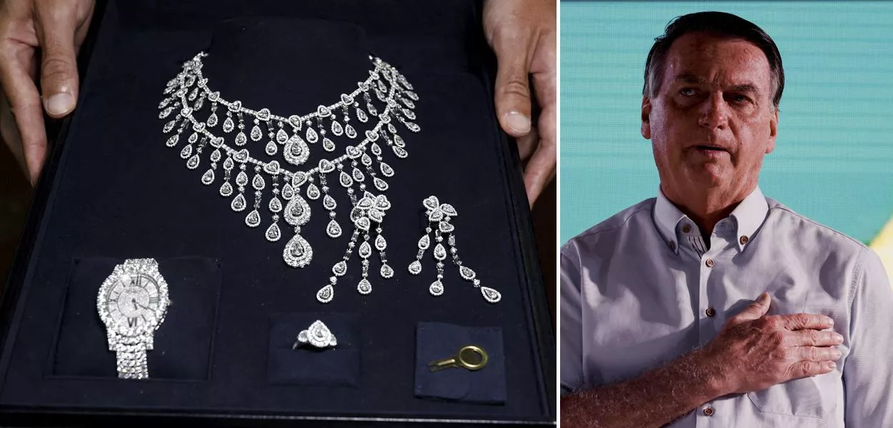 Joias sauditas e Jair Bolsonaro