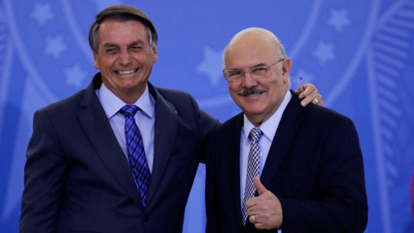 Bolsonaro e Milton Ribeiro