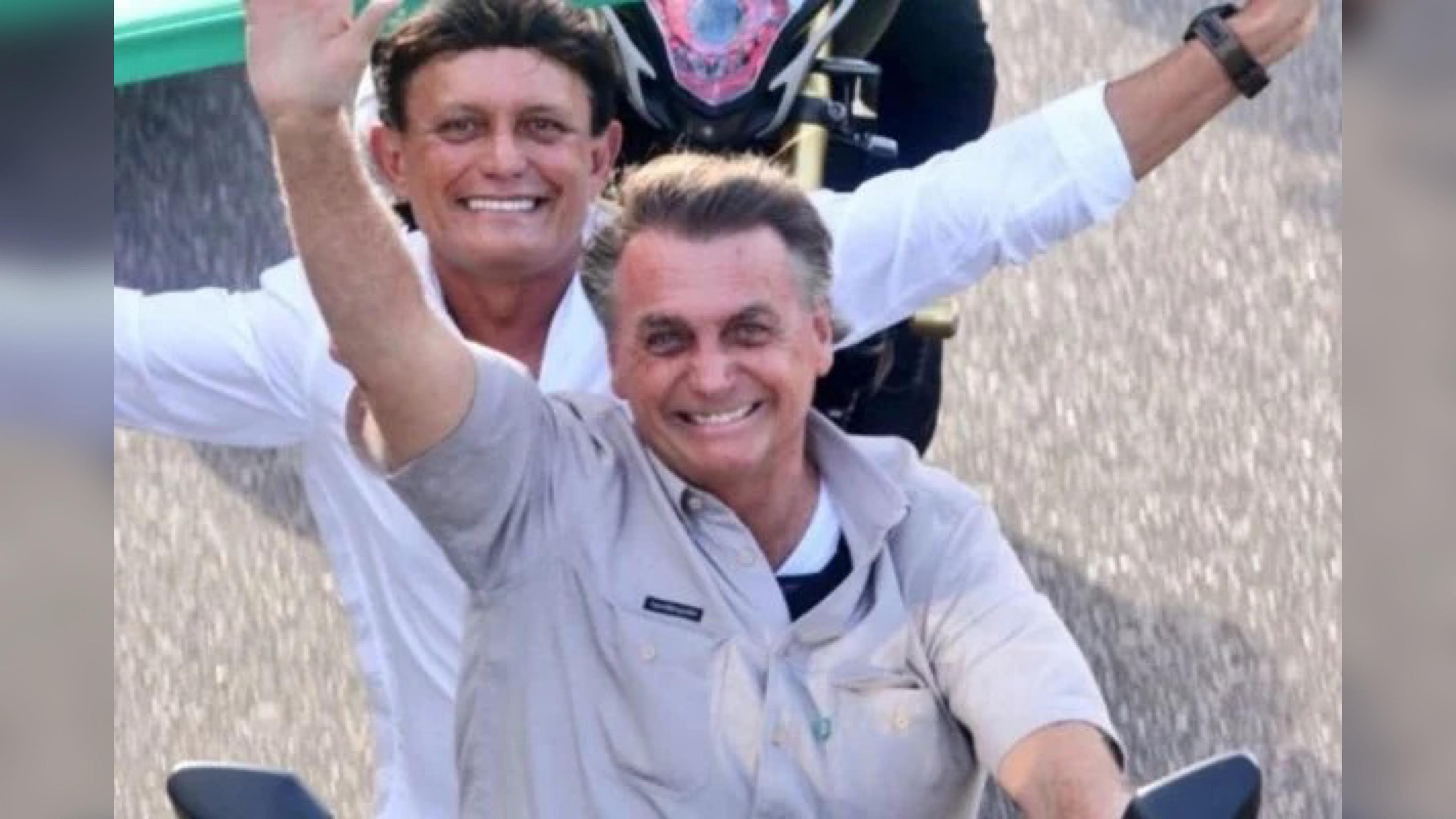 Bolsonaro e Eder Mauro