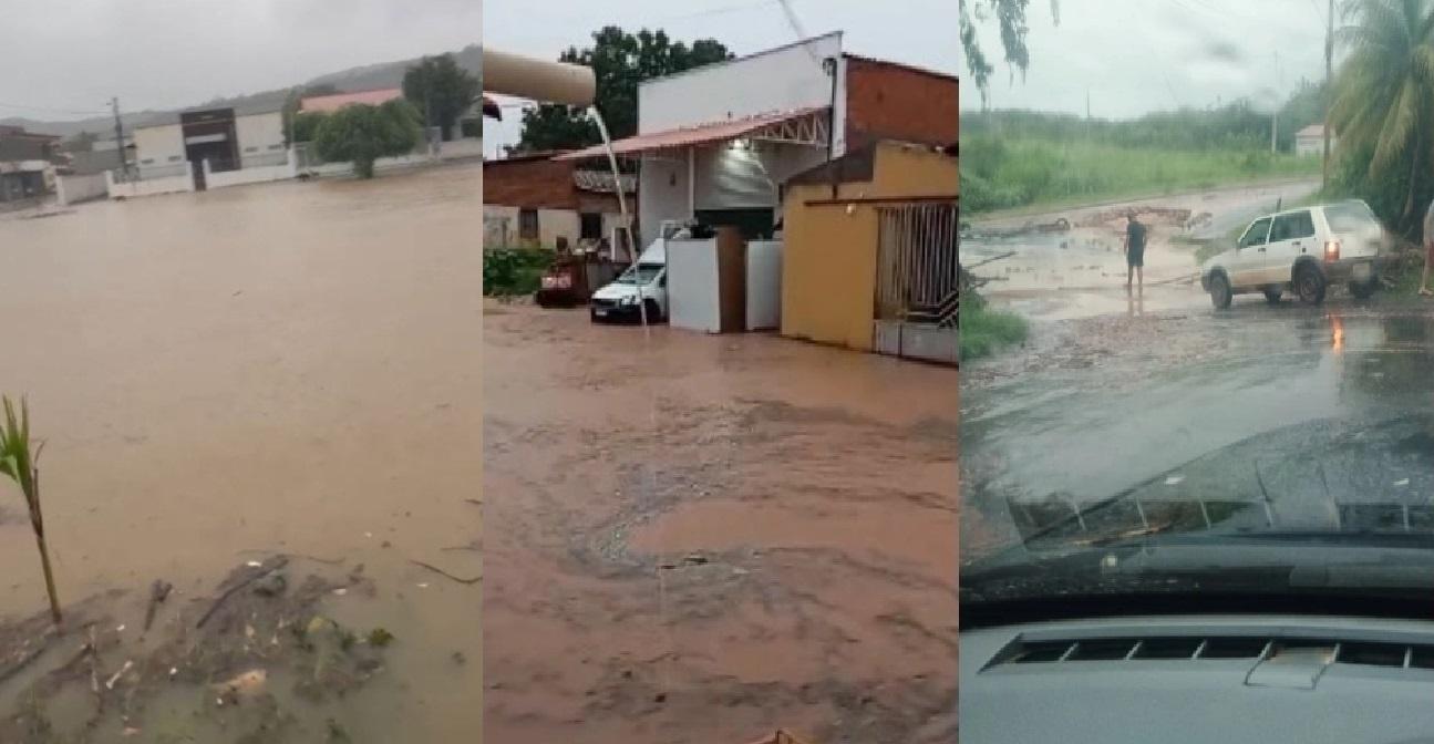 Chuvas intensas causaram transtornos e prejuízos em Bom Jesus no início do ano