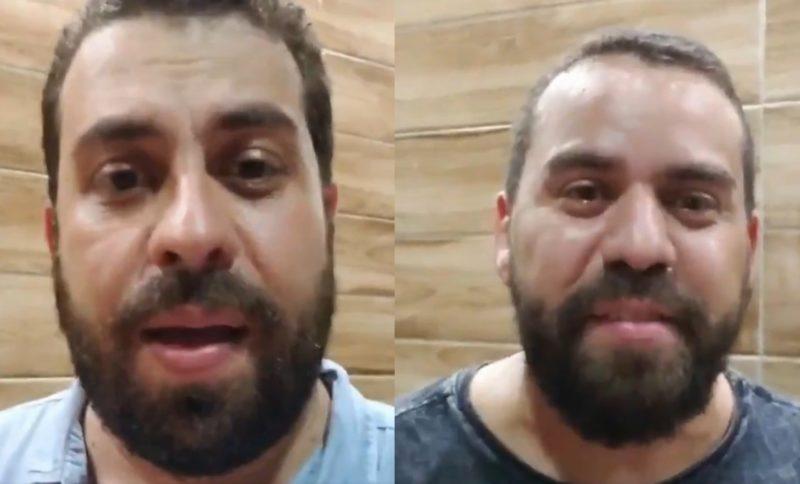 Guilherme Boulos e sósia