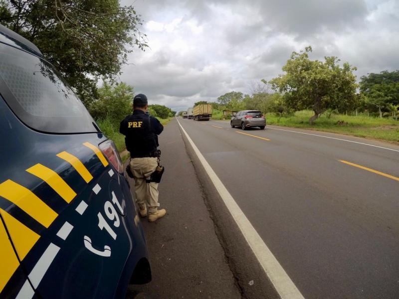 Ação da PRF-PI na BR 316 em Teresina