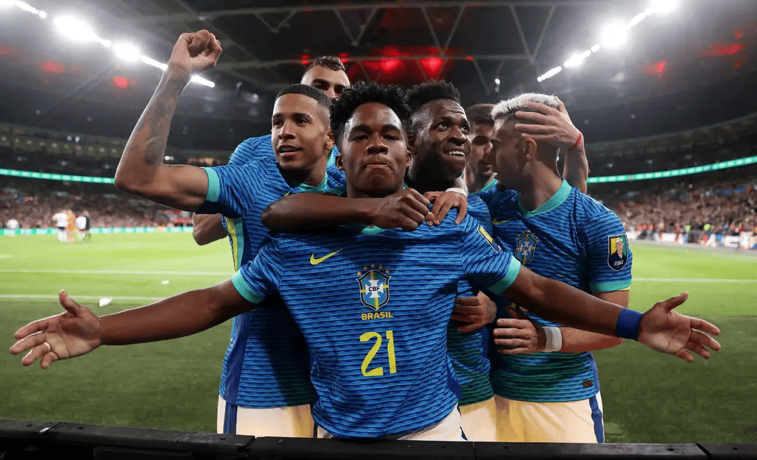 Seleção vence a Inglaterra