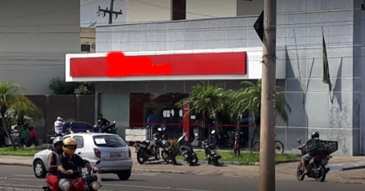 Sede do banco no bairro Tabuleta em Teresina