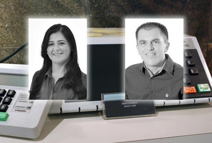 Carmen Jean Veras e Alan Juciê Mendes disputam as eleições em Brasileira